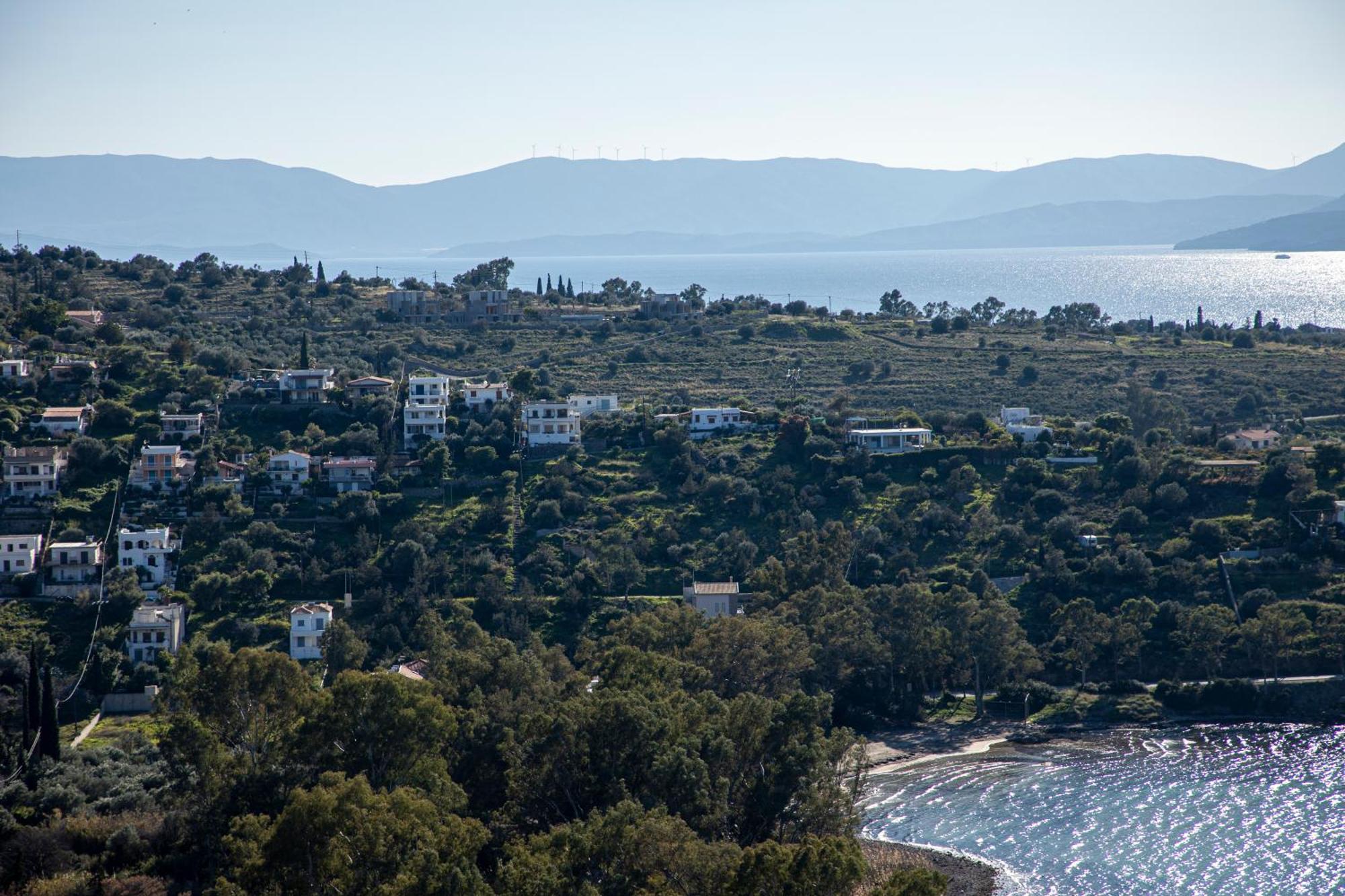 Aegina Sea View Villa Eginitissa Extérieur photo