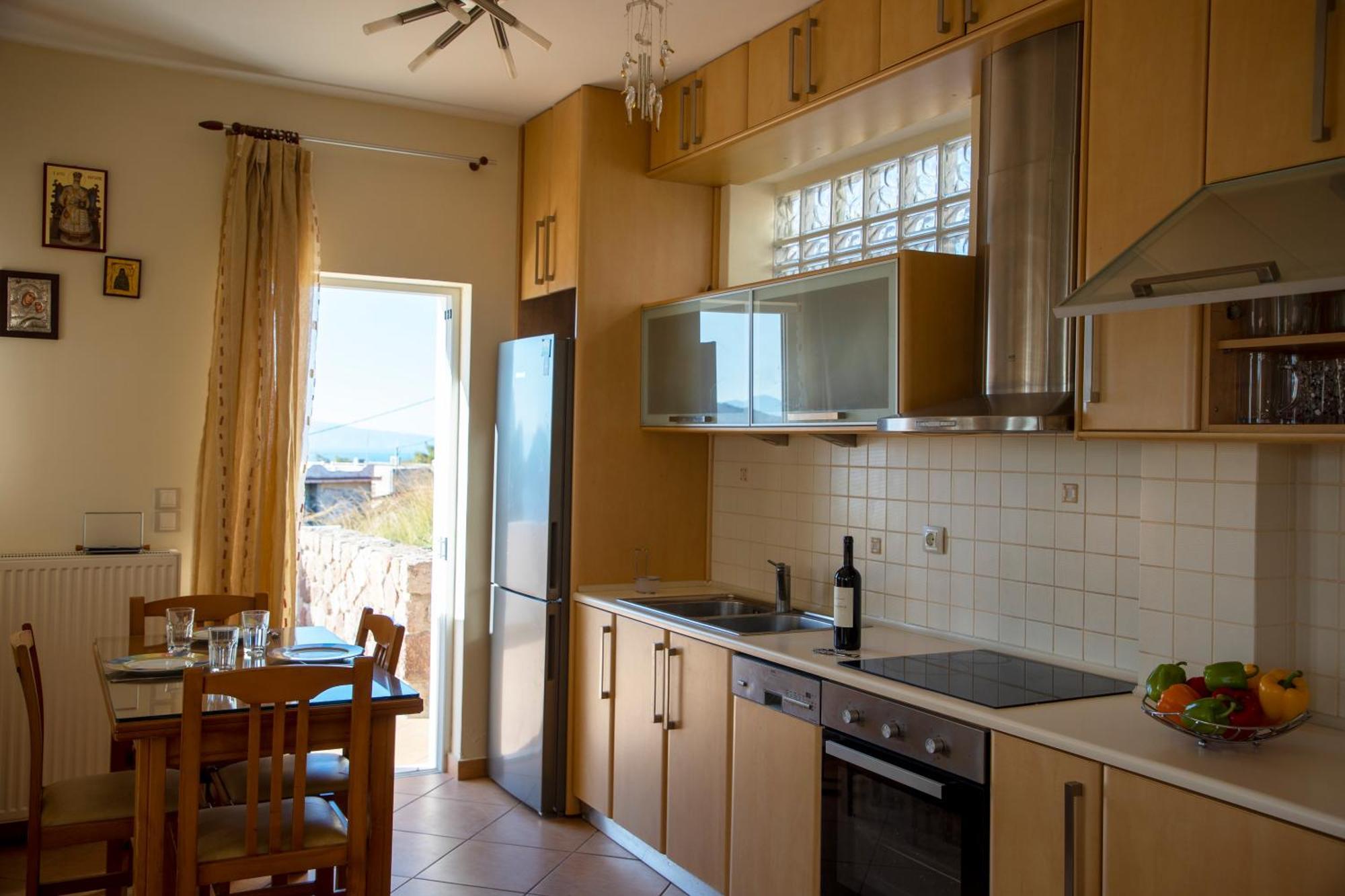 Aegina Sea View Villa Eginitissa Extérieur photo