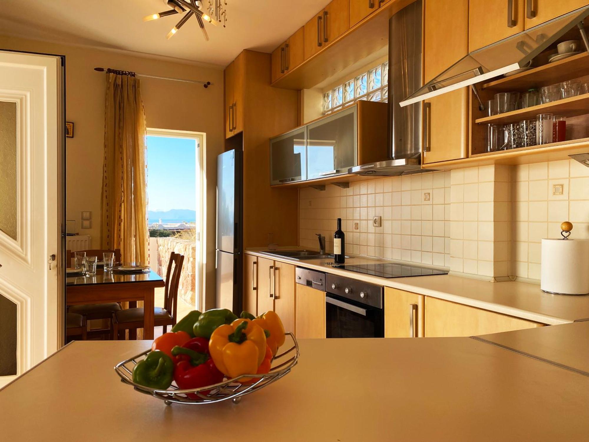 Aegina Sea View Villa Eginitissa Extérieur photo